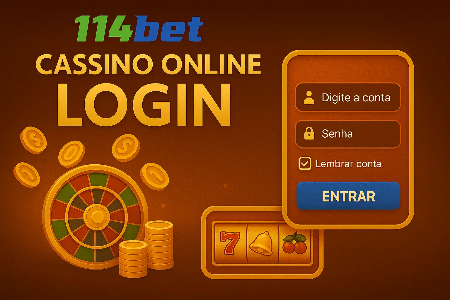Criar uma nova Conta no plataforma 114BET