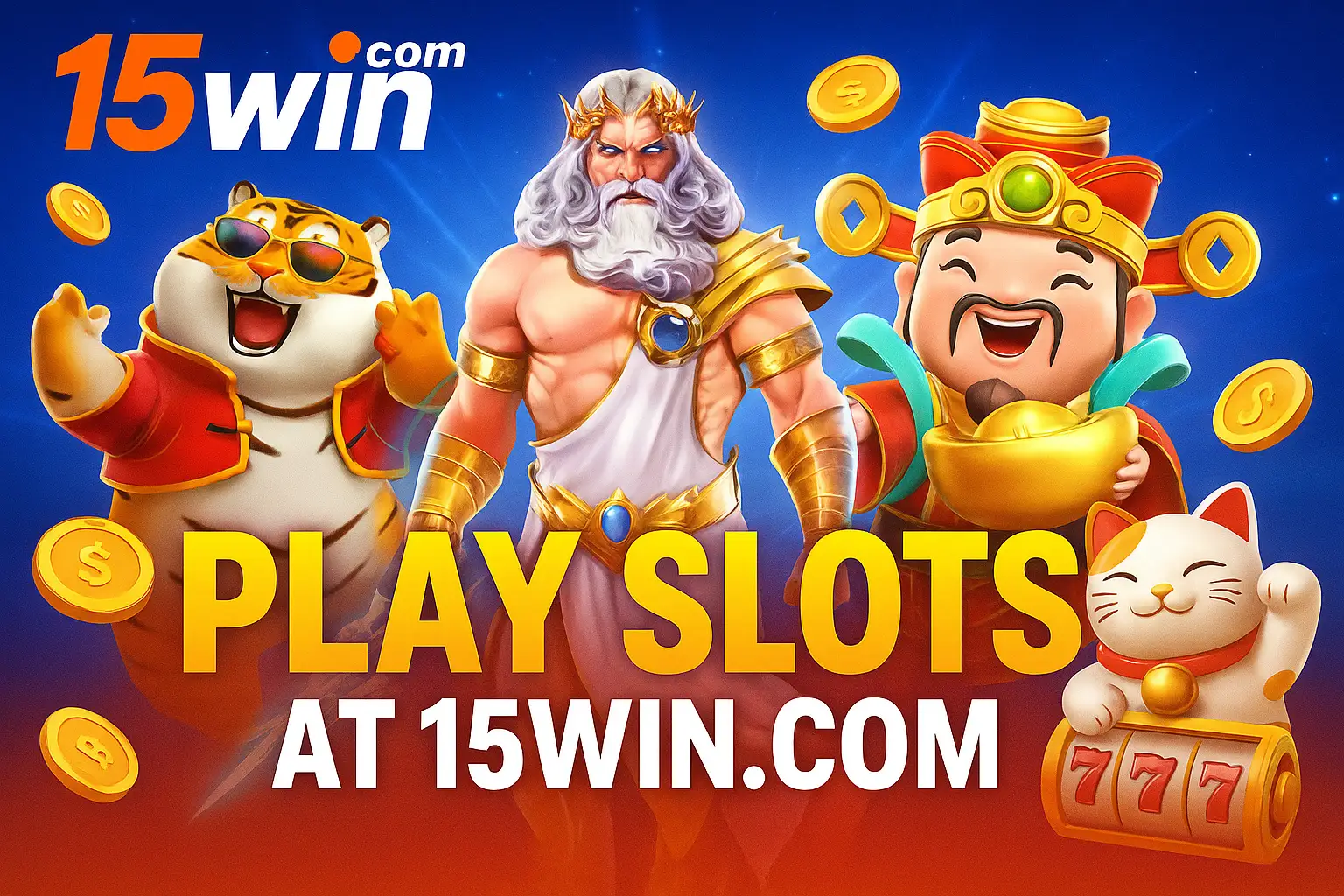 Explore o mundo das slot machines no 15WIN.COM Casino