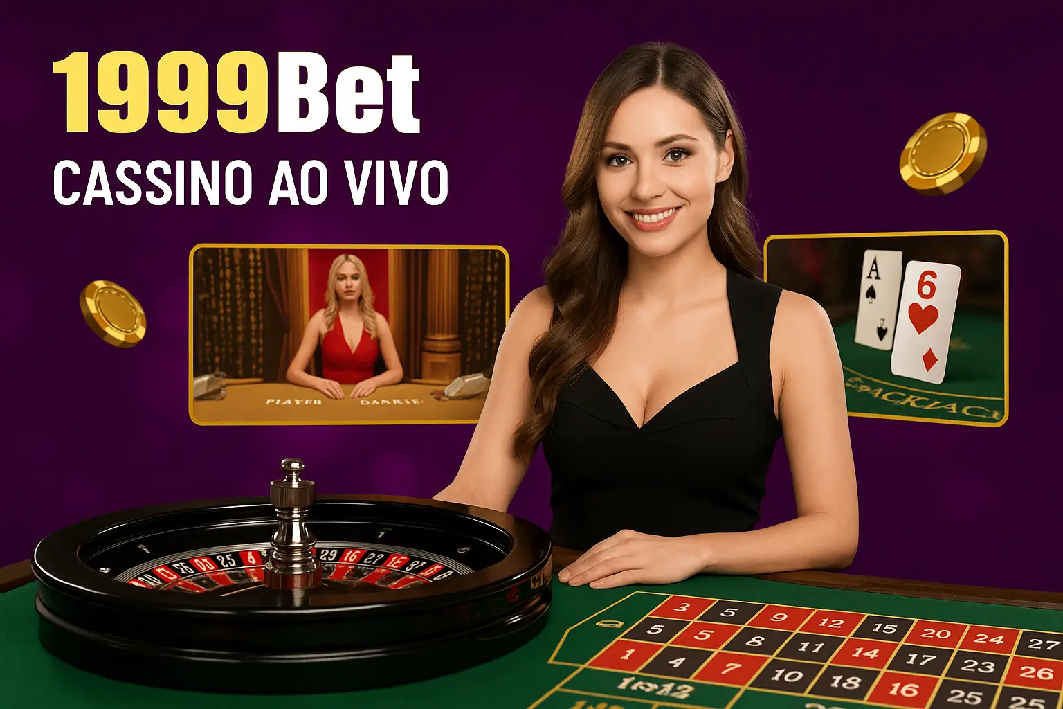O 1999BET.COM Live Casino lança promoções regularmente