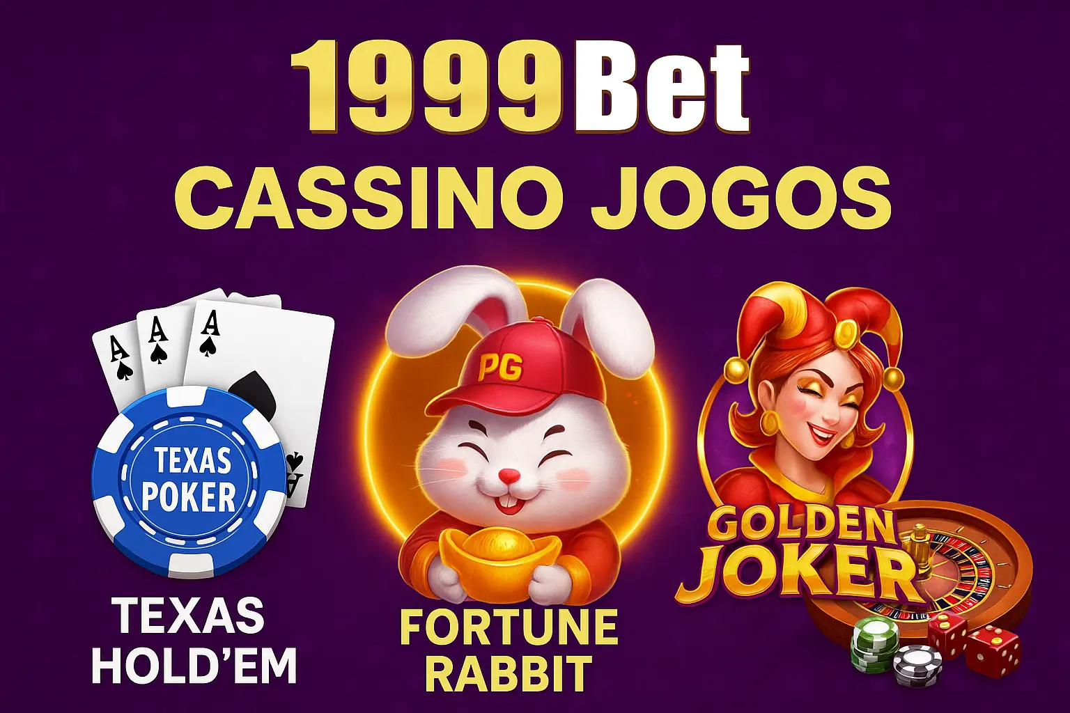 Jogos de cassino online inovadores e emocionantes na 1999BET.COM
