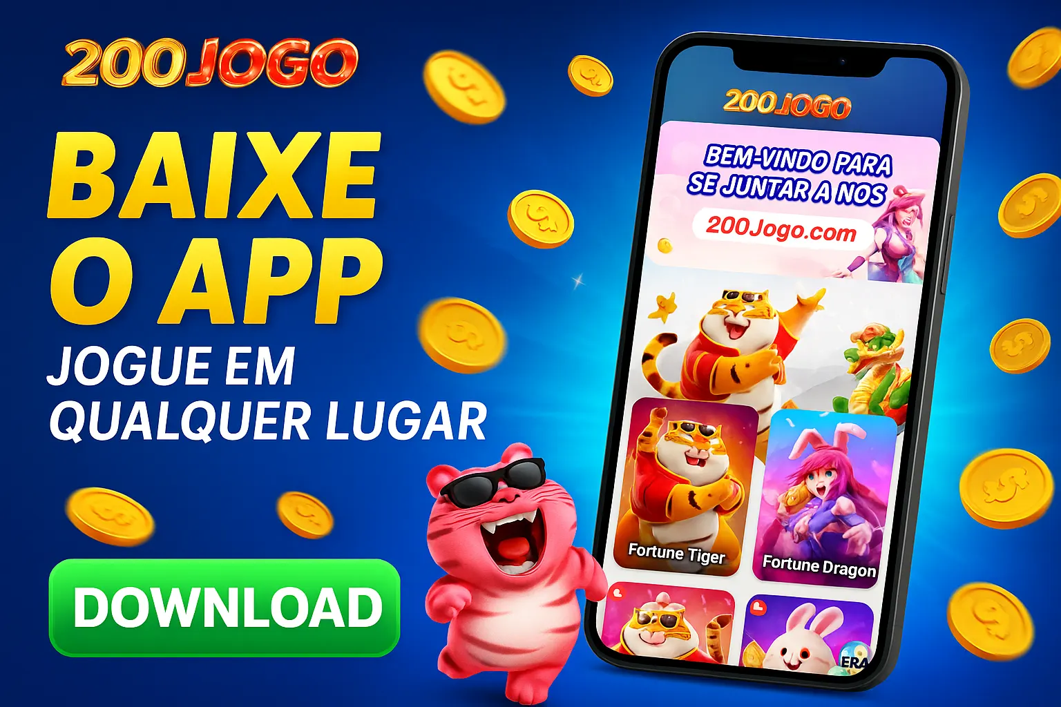 Baixar o 200JOGO Cassino App