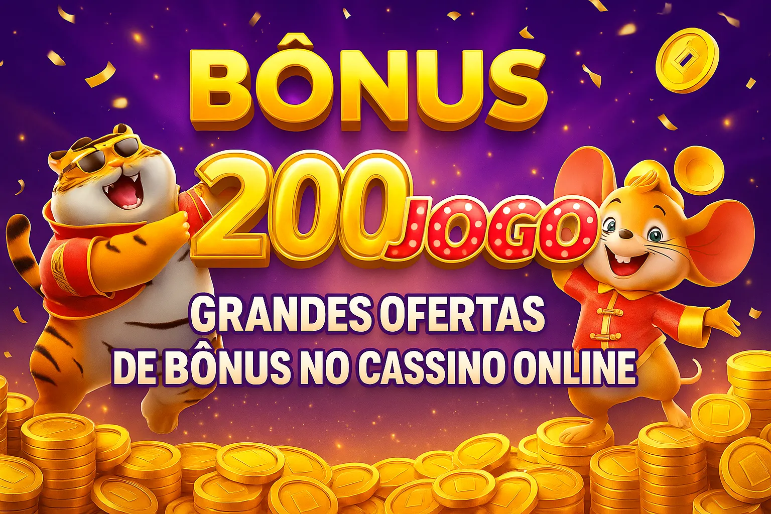 O bônus promocional 200JOGO é uma ótima maneira de começar sua aventura