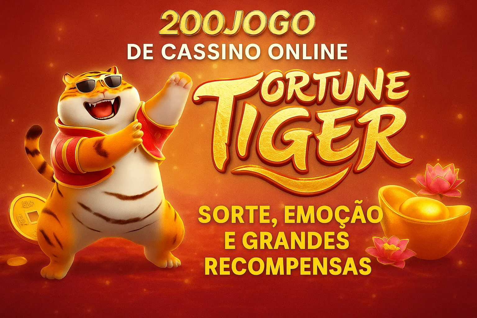Fortune Tiger é um jogo imperdível no 200JOGO Casino