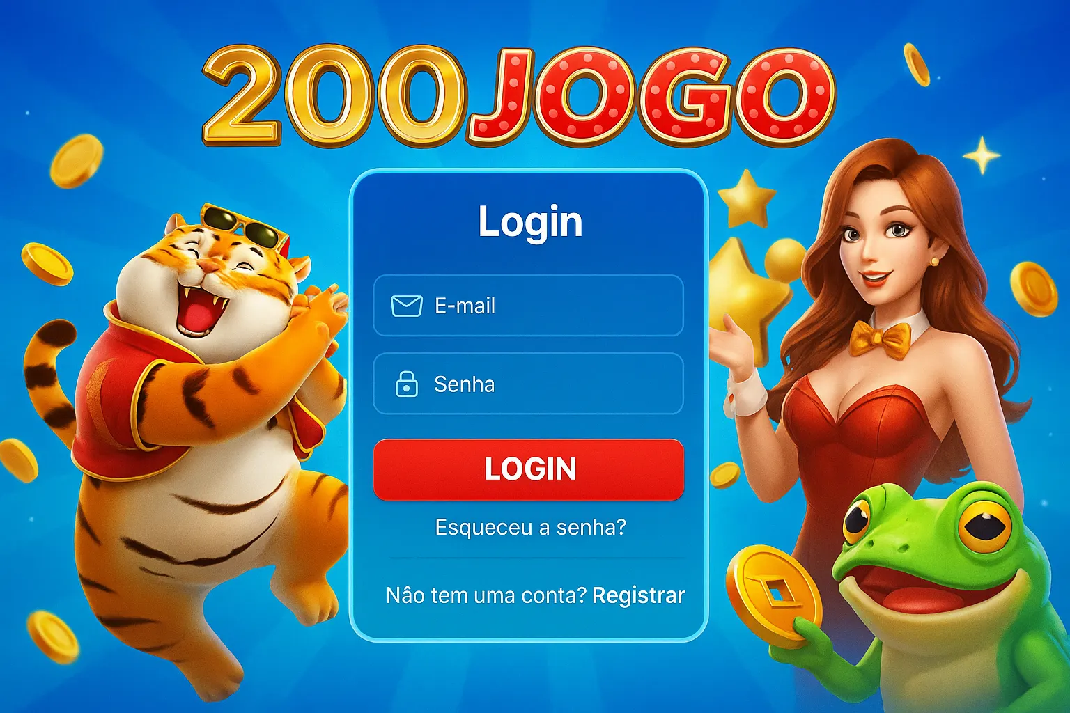 Login no Cassino 200JOGO