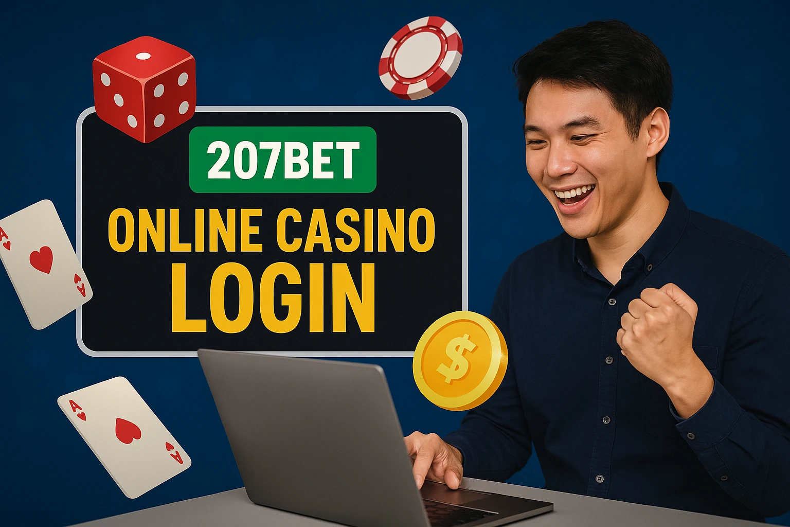 Criar uma nova Conta no plataforma 207BET