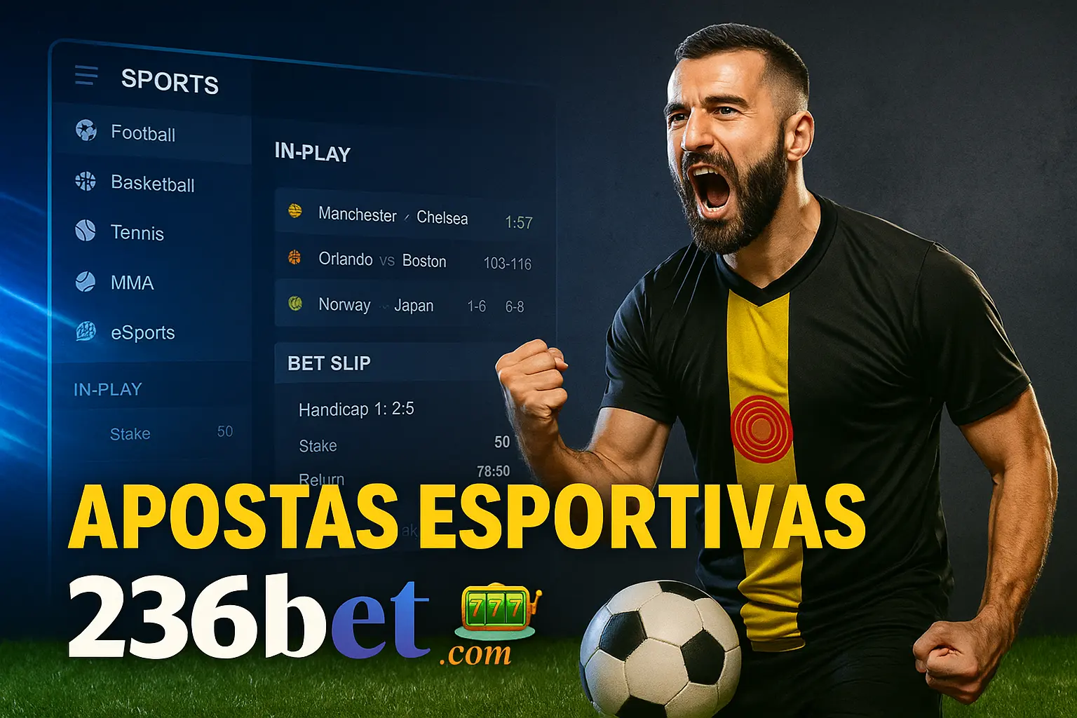 Apostas esportivas no cassino online 236BET.COM