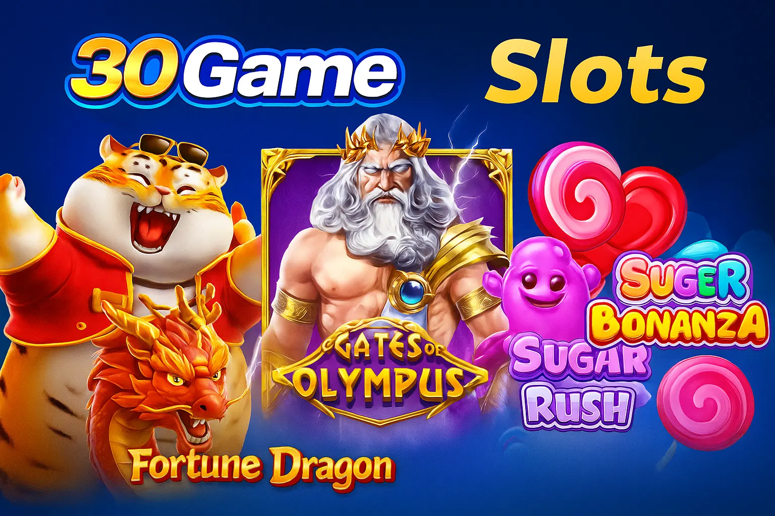 Jogos de Slot no Casino Online 30GAME