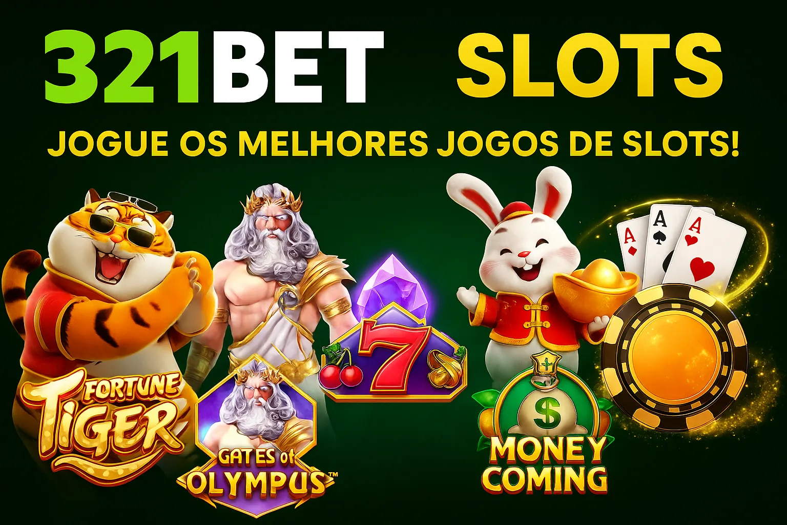 Explore o mundo das slot machines no 321BET Casino
