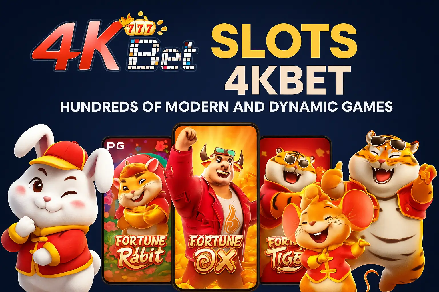 Explore o mundo das slot machines no 4KBET Casino