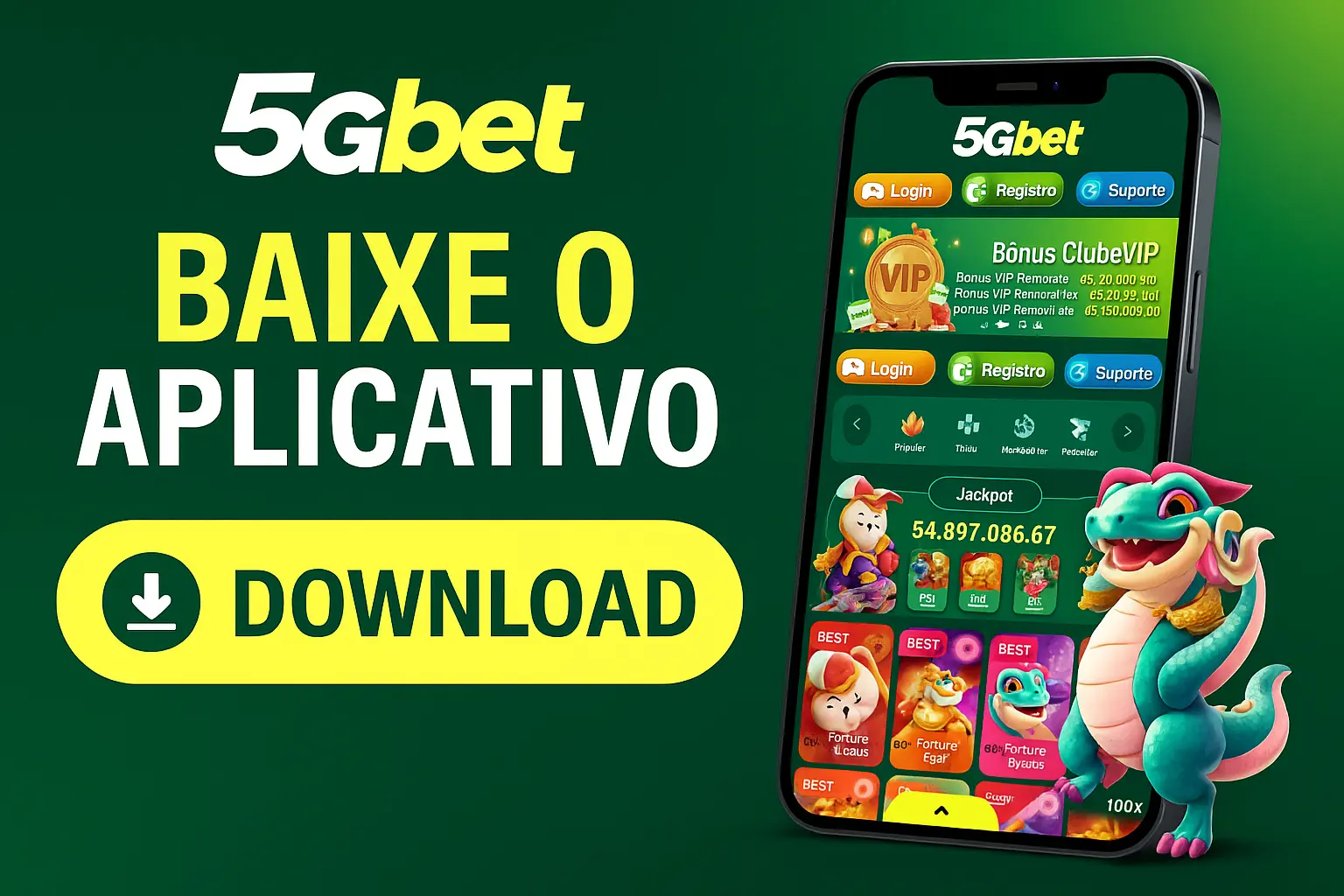 Baixar o 5GBET.COM Cassino App