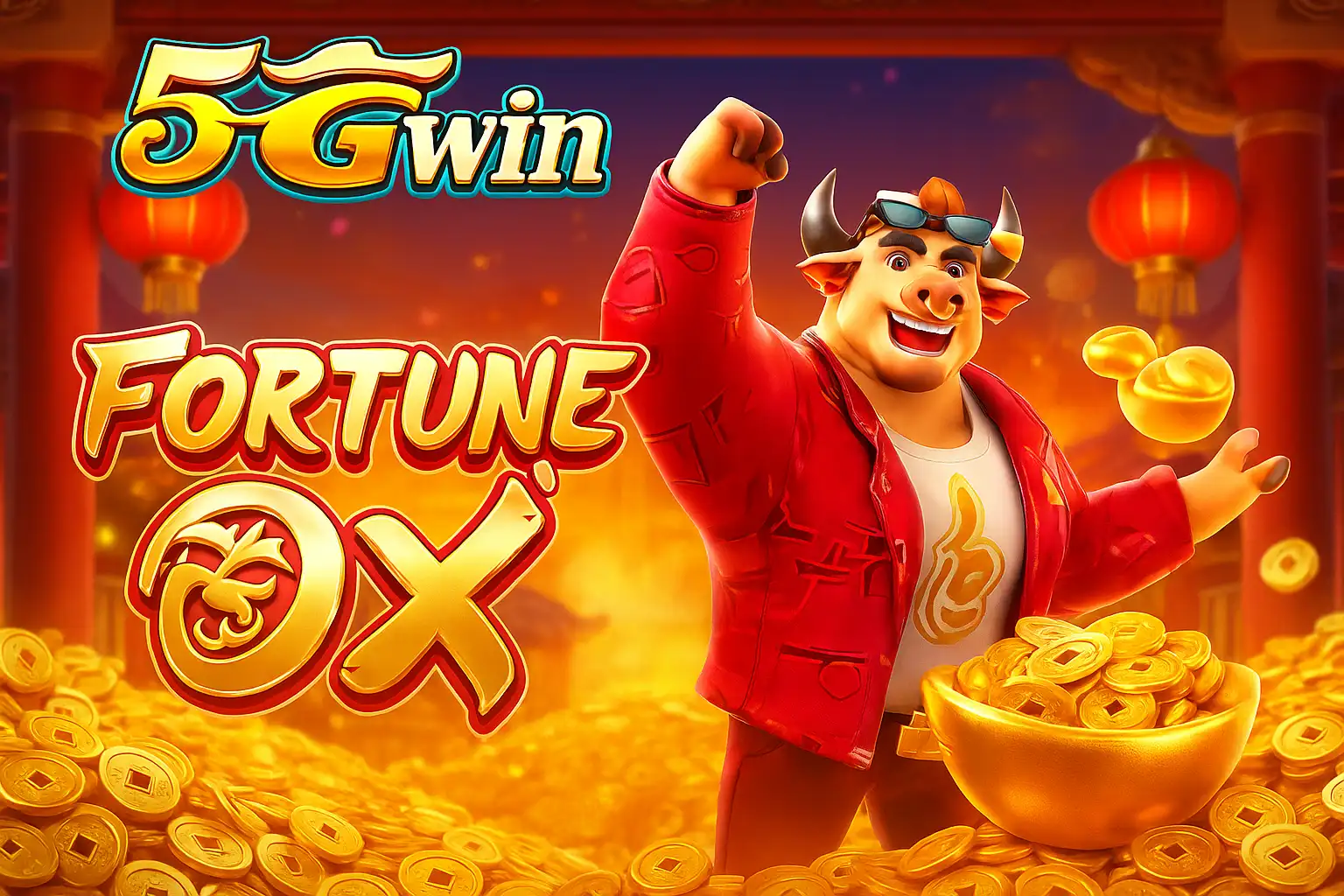 Fortune Ox no 5Gwin - Aposte Agora e Reivindique Seus Ganhos