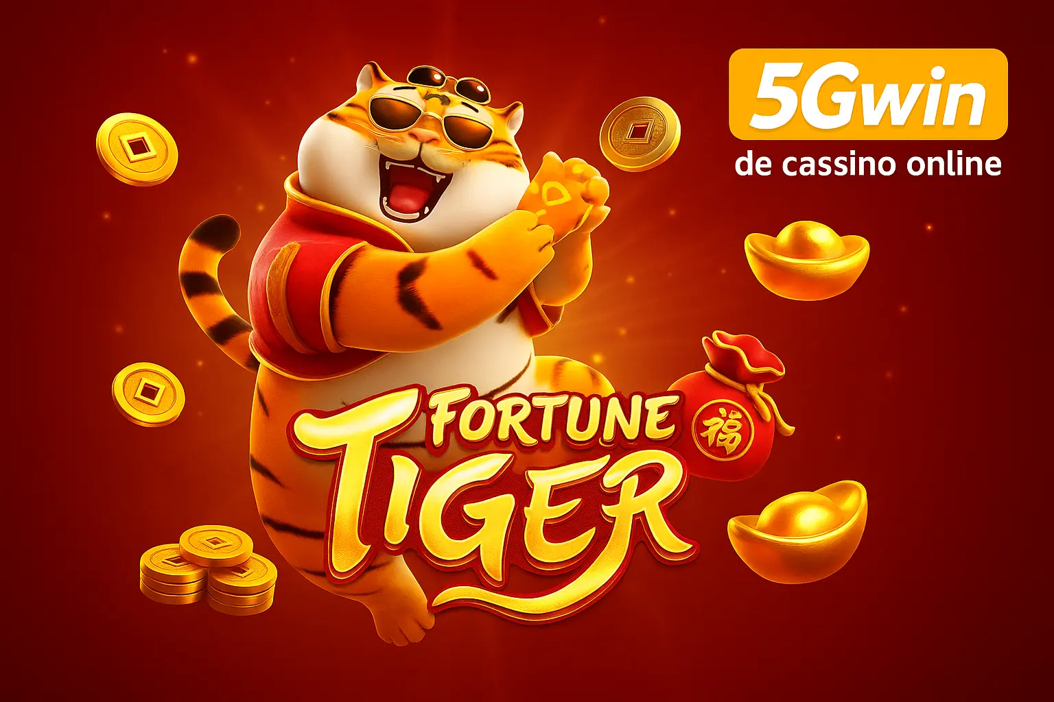 Fortune Tiger é um jogo imperdível no 5Gwin Casino