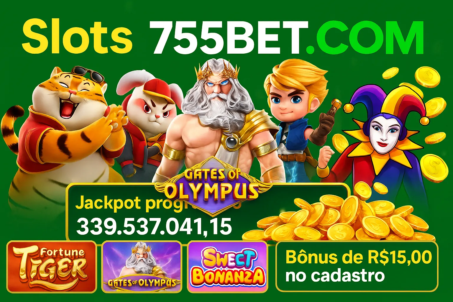 Explore o mundo das slot machines no 755BET.COM Casino