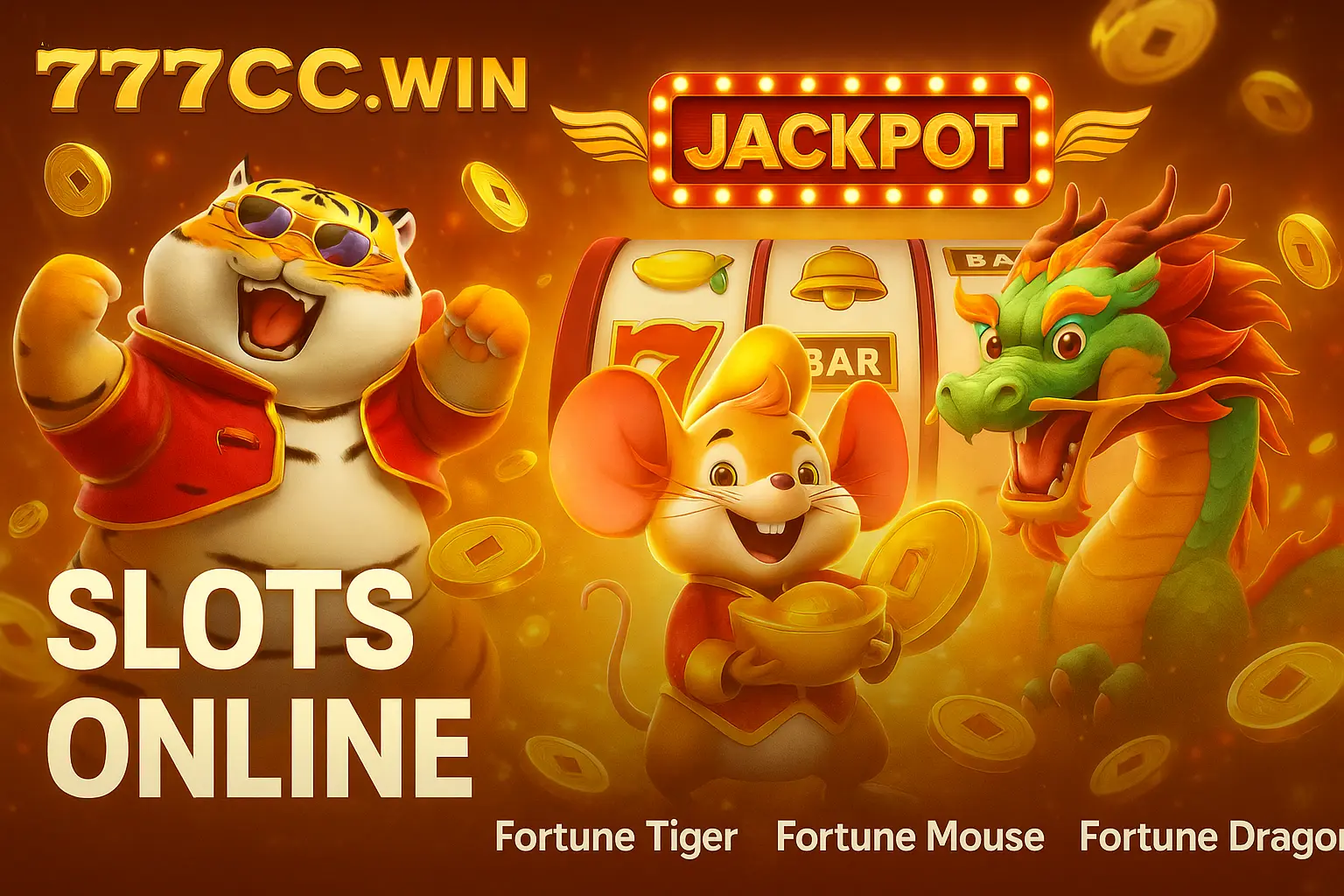 Jogos de Slot no Casino Online 777CC.WIN
