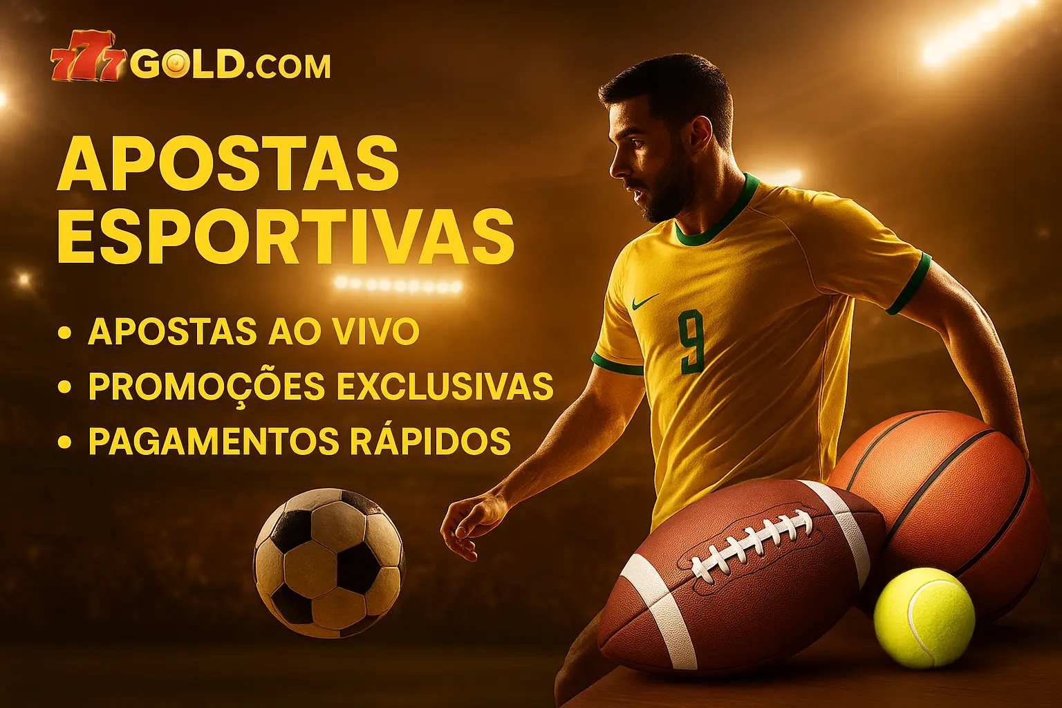 Apostas esportivas no cassino online 777GOLD.COM
