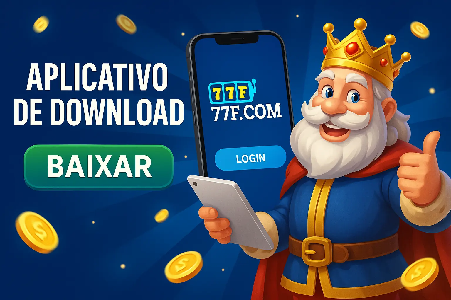 Baixar o 77F.COM Cassino App