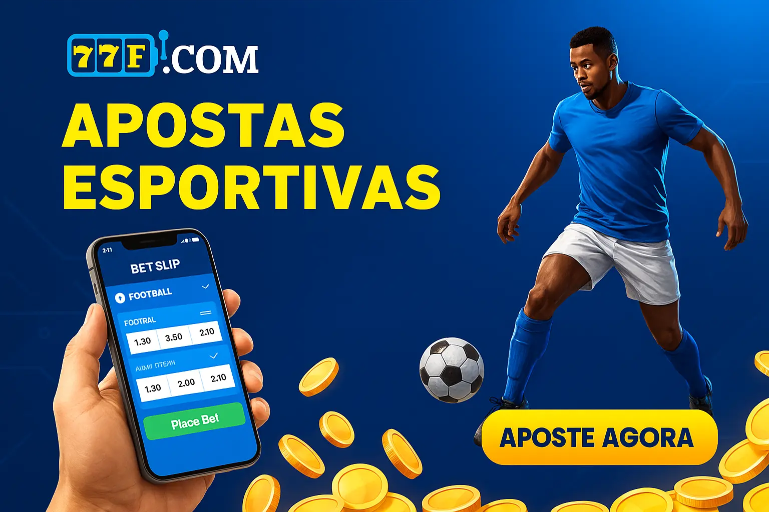 Apostas esportivas no cassino online 77F.COM