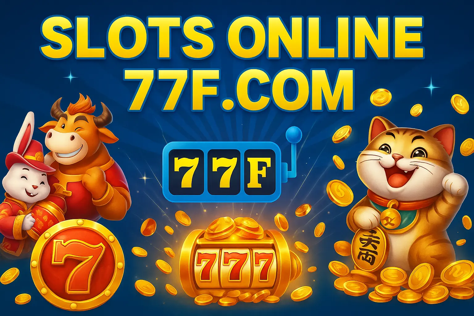 Explore o mundo das slot machines no 77F.COM Casino