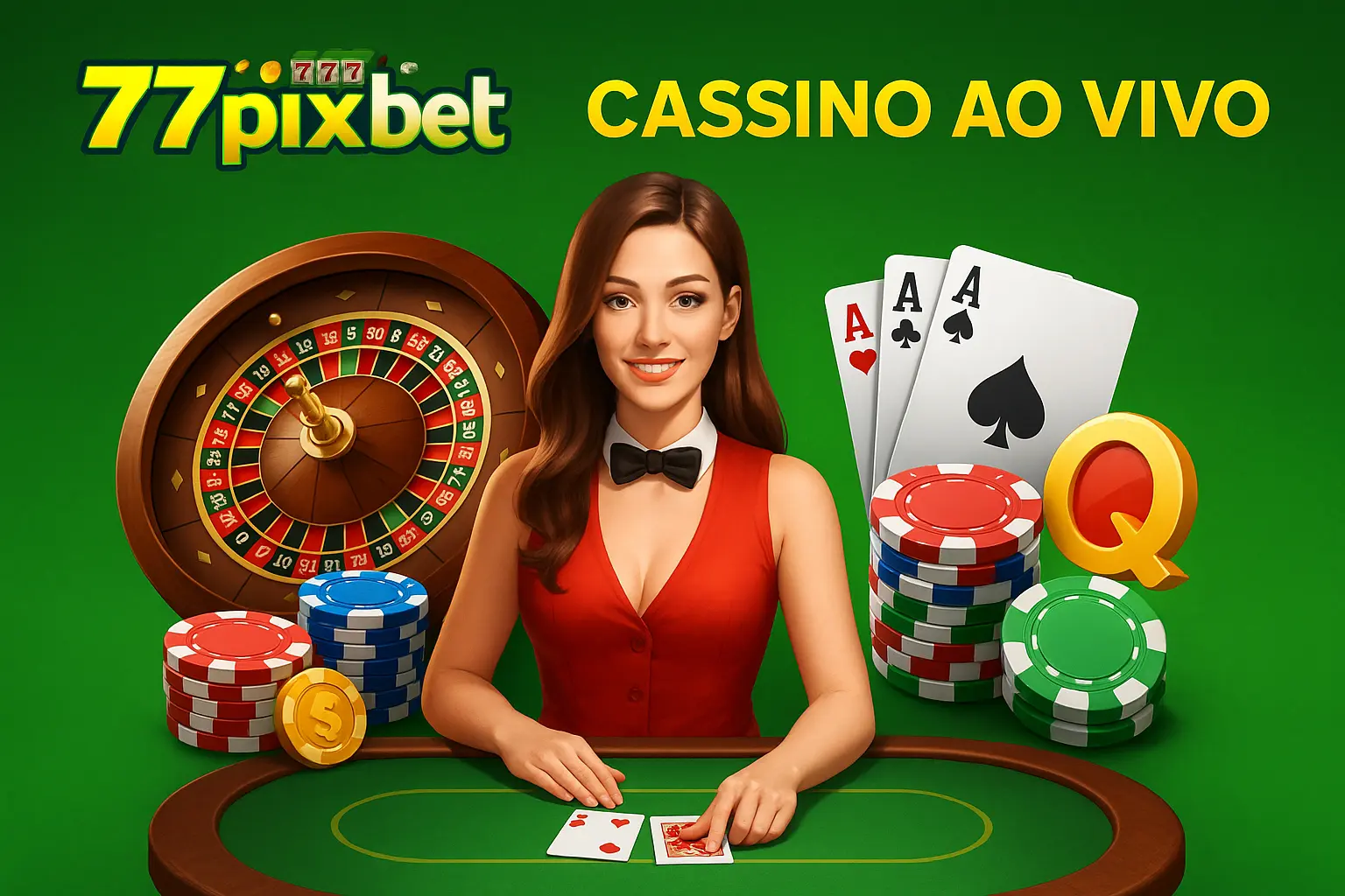O 77PIXBET Live Casino lança promoções regularmente