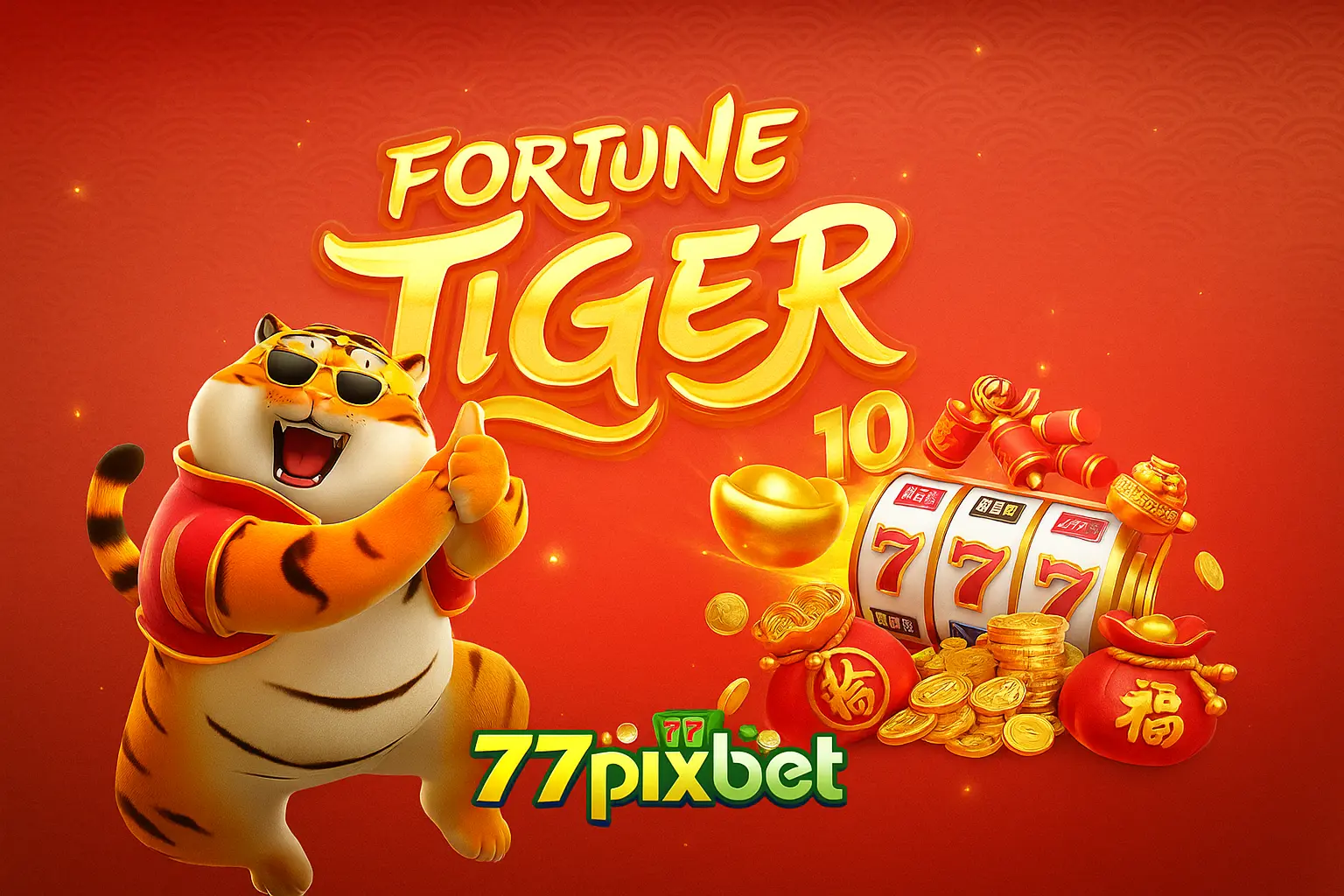 Fortune Tiger é um jogo imperdível no 77PIXBET Casino