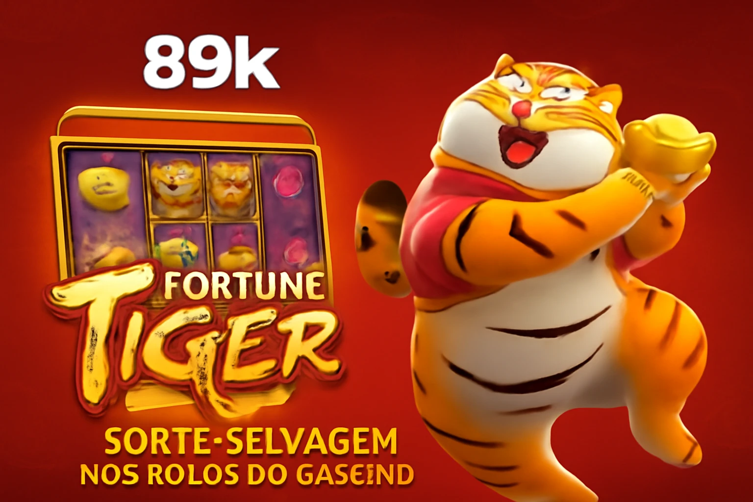 Fortune Tiger é um jogo imperdível no 89k Casino