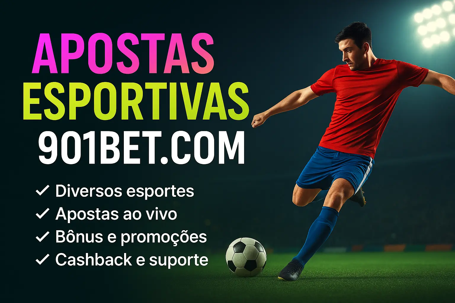 Aposte em apostas esportivas no cassino online 901BET.COM