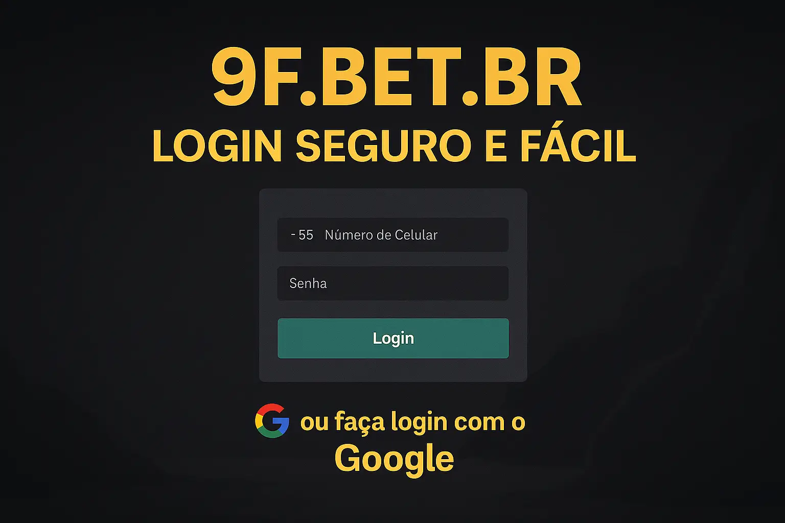 Não Perca tempo, o rRgistro na site 9FBET