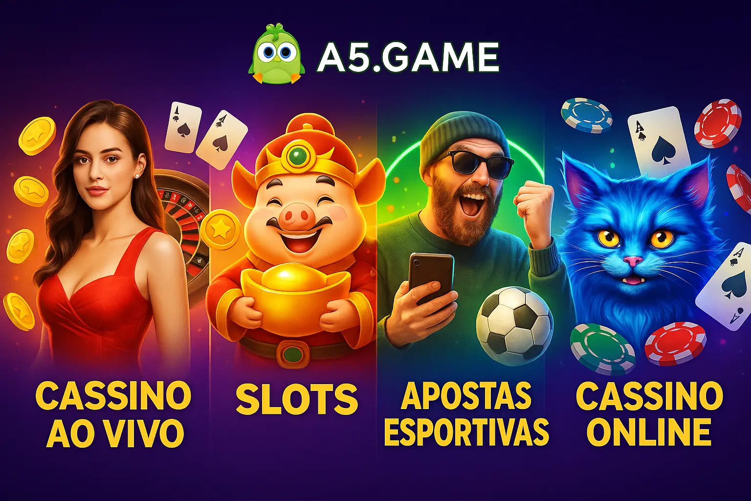 Jogos de cassino online A5.GAME