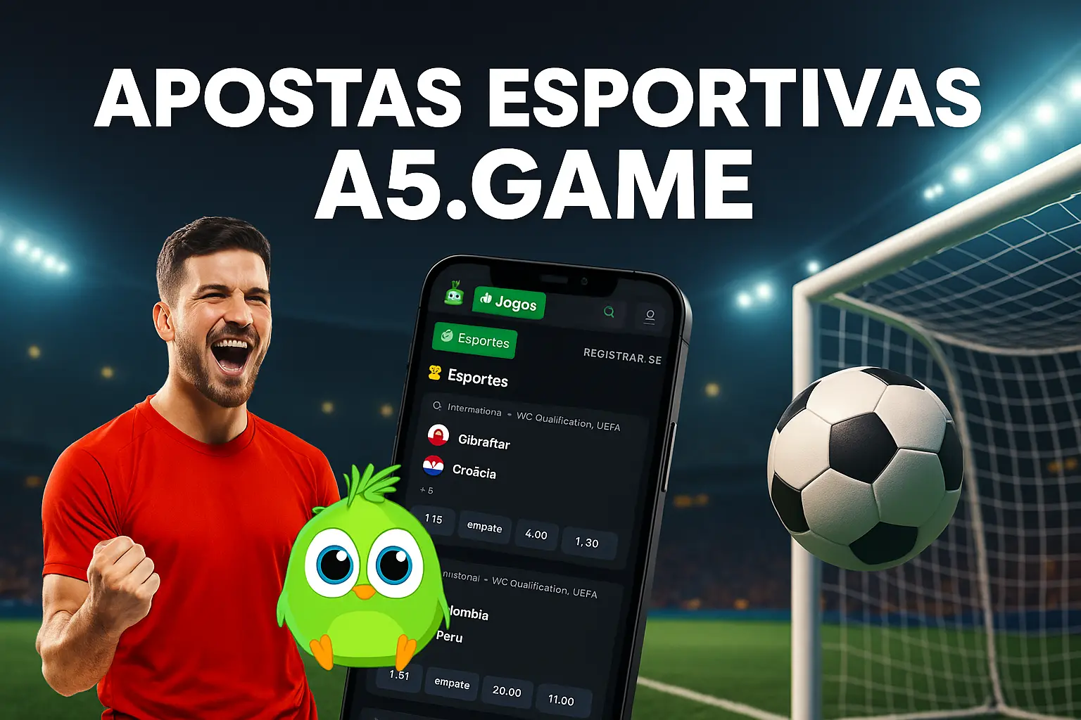 Apostas esportivas no cassino online A5.GAME