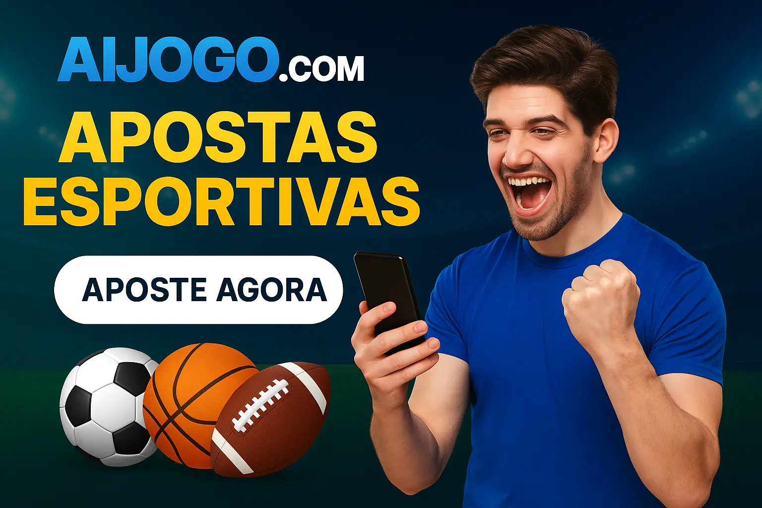 Aposte em apostas esportivas no cassino online AIJOGO.COM