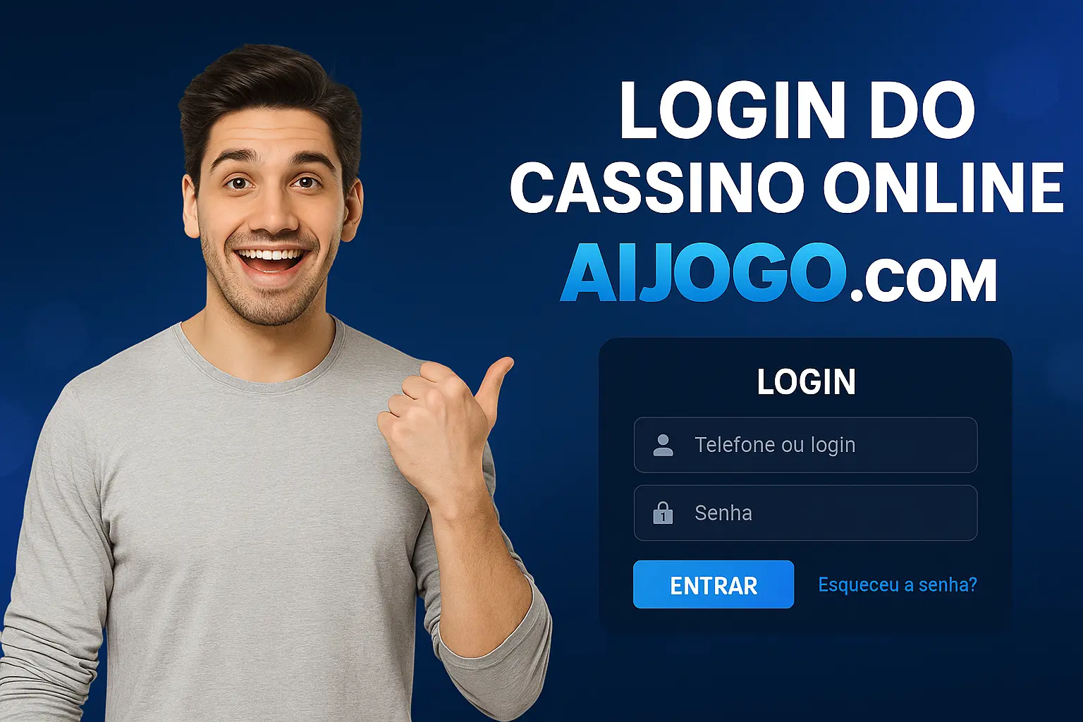 Login no Cassino AIJOGO.COM