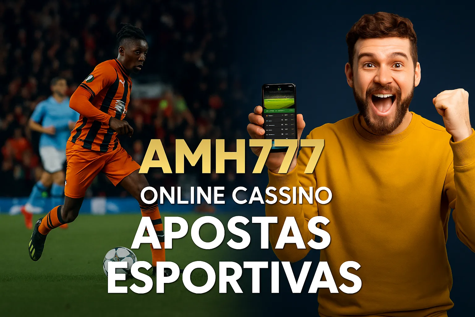 Apostas esportivas no cassino online AMH777