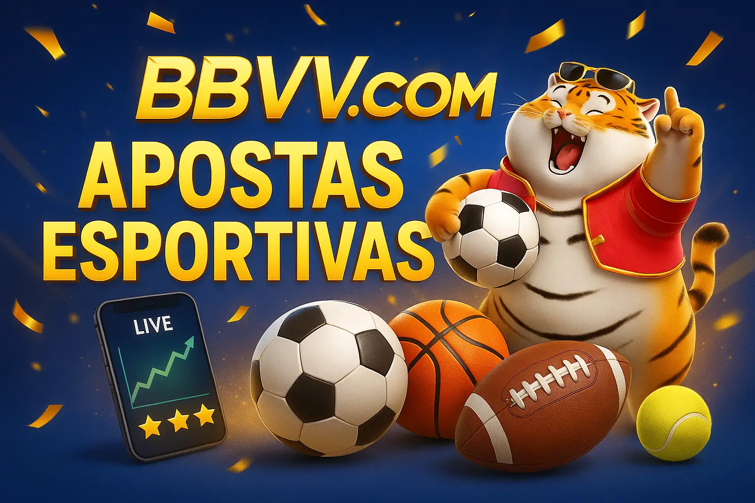 Aposte em apostas esportivas no cassino online BBVV