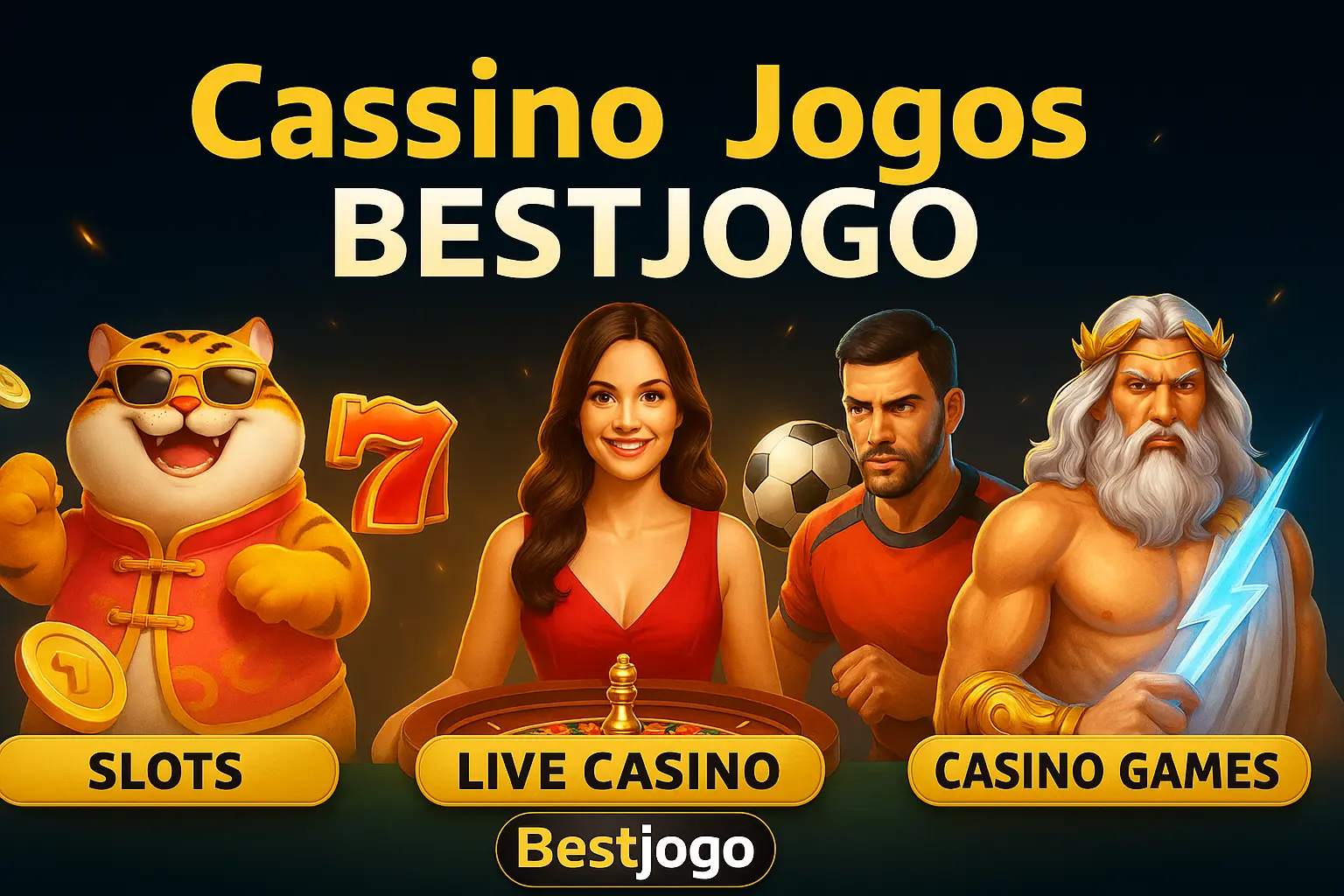 Jogos de cassino online inovadores e emocionantes na BESTJOGO