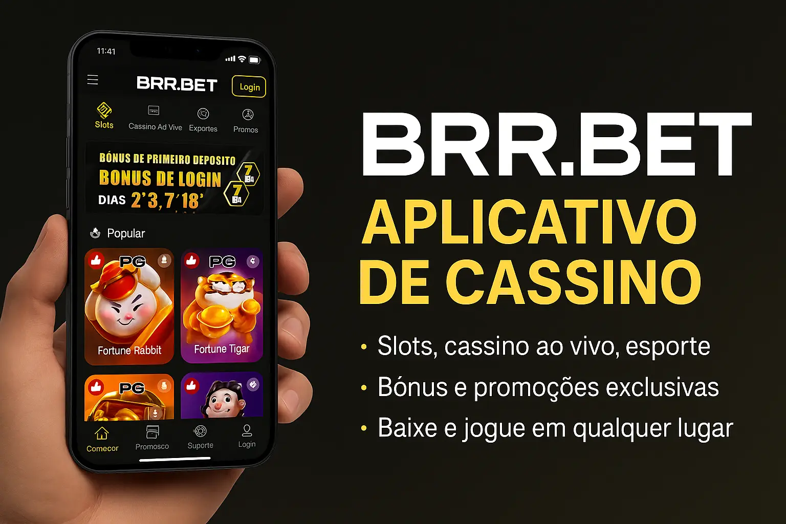 Baixar o BRR.BET Cassino App