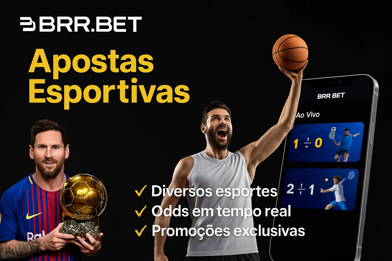 Apostas esportivas no cassino online BRR.BET