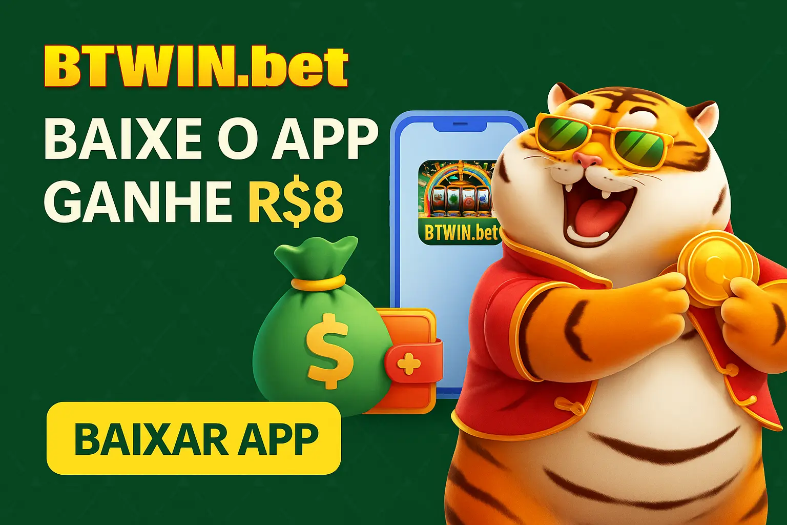 Baixar o BTWIN.BET Cassino App
