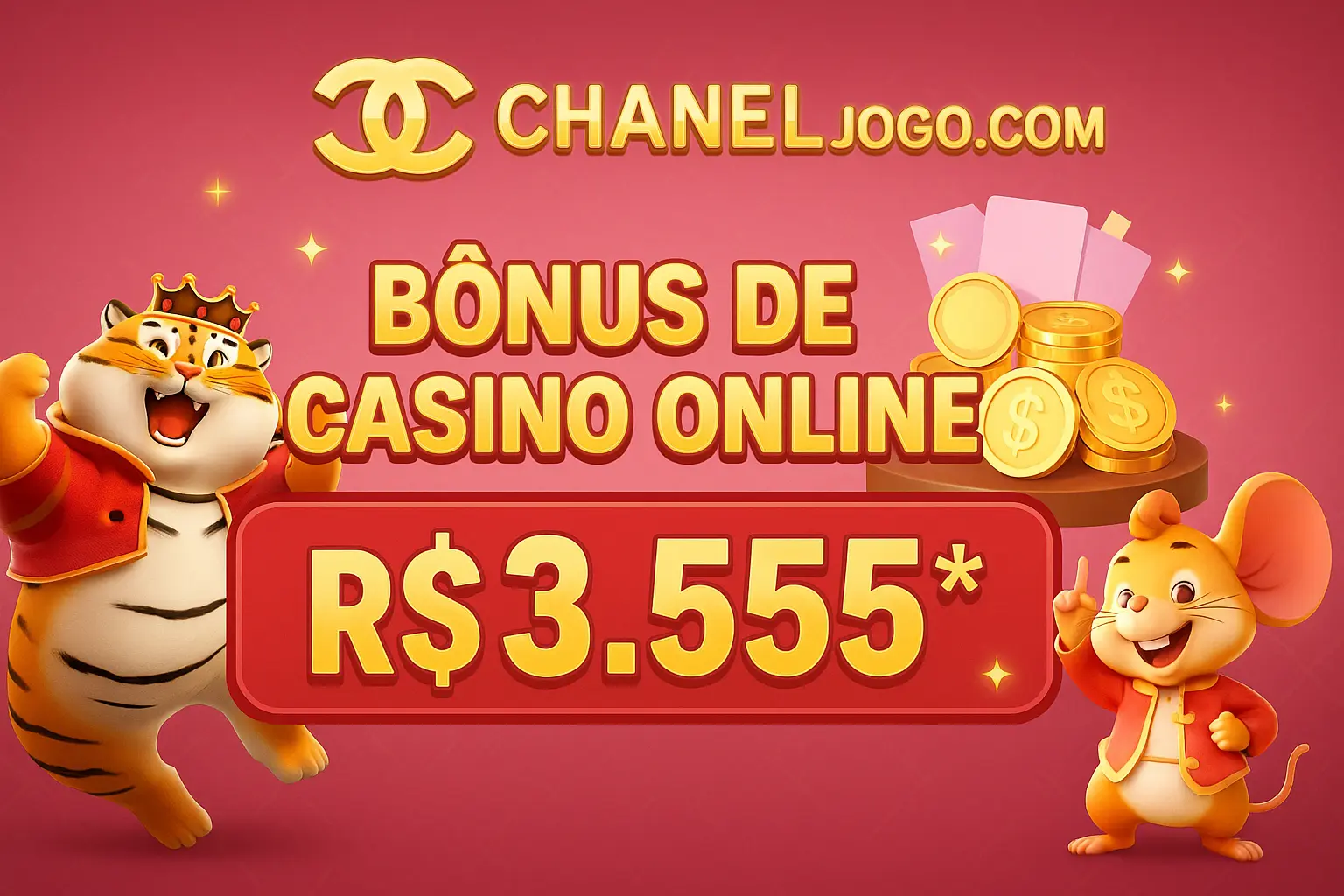 O bônus promocional CHANELJOGO.COM é uma ótima maneira de começar sua aventura