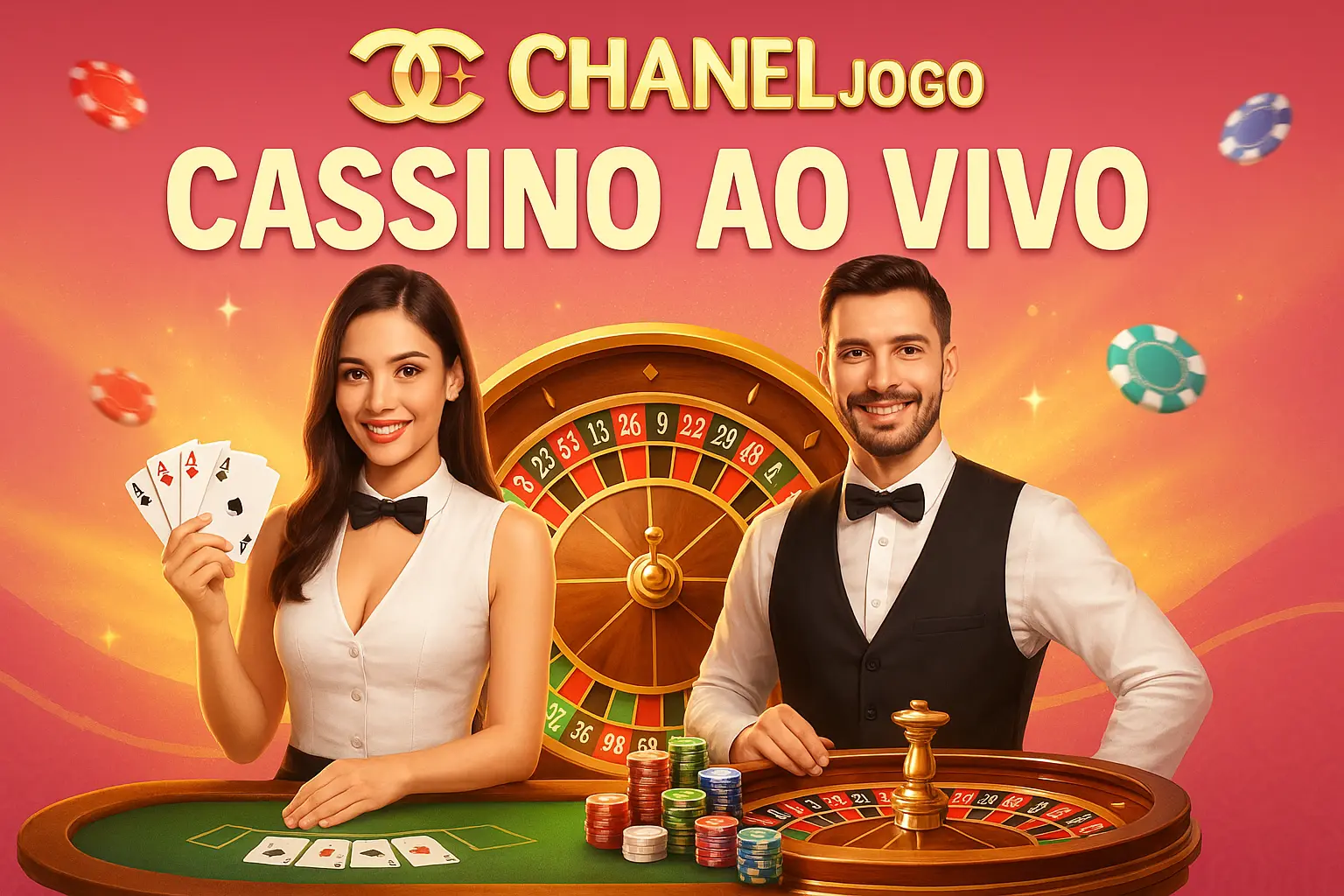 O CHANELJOGO.COM Live Casino lança promoções regularmente
