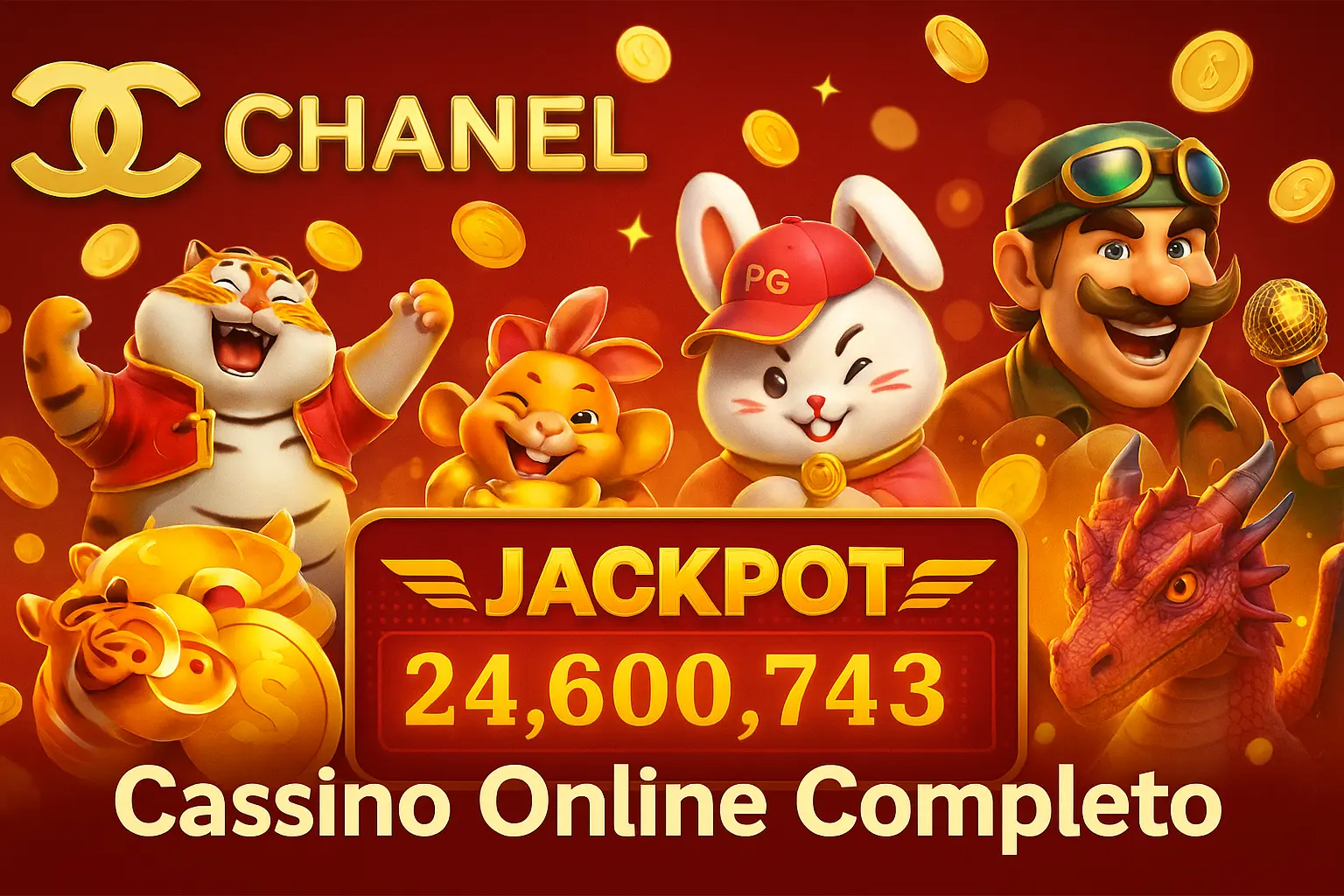 Jogos de cassino online CHANELJOGO.COM