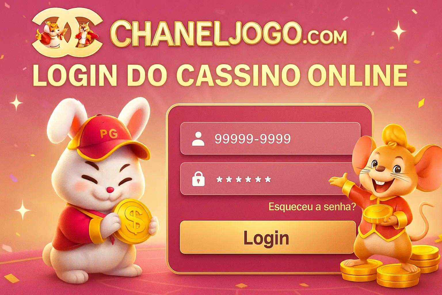 Login no Cassino CHANELJOGO.COM