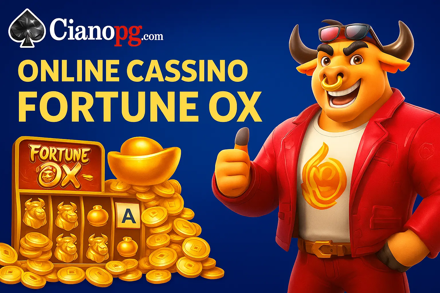 Fortune Ox no CIANOPG - Aposte Agora e Reivindique Seus Ganhos