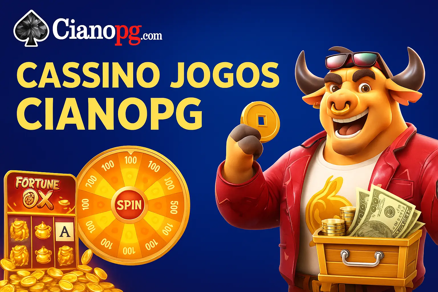 Jogos de cassino online CIANOPG