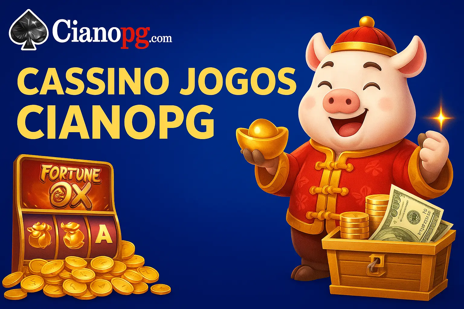 Jogos de cassino online inovadores e emocionantes na CIANOPG