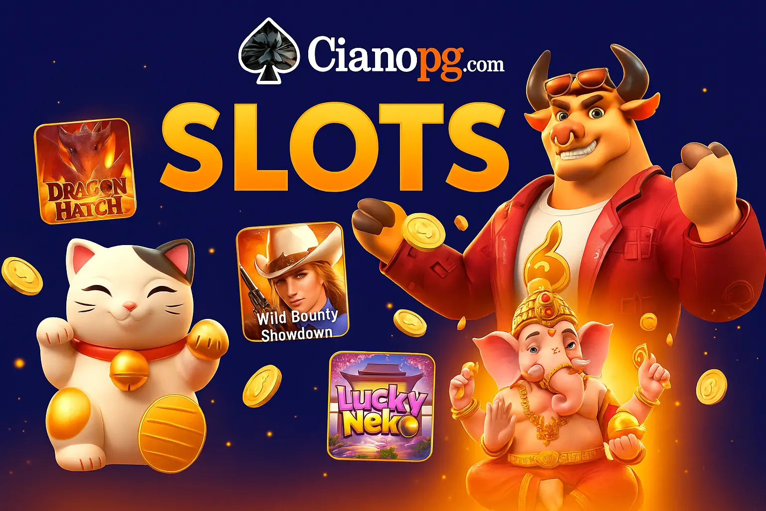 Explore o mundo das slot machines no CIANOPG Casino