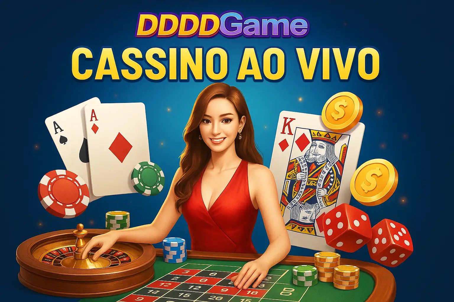 O DDDDGame Live Casino lança promoções regularmente