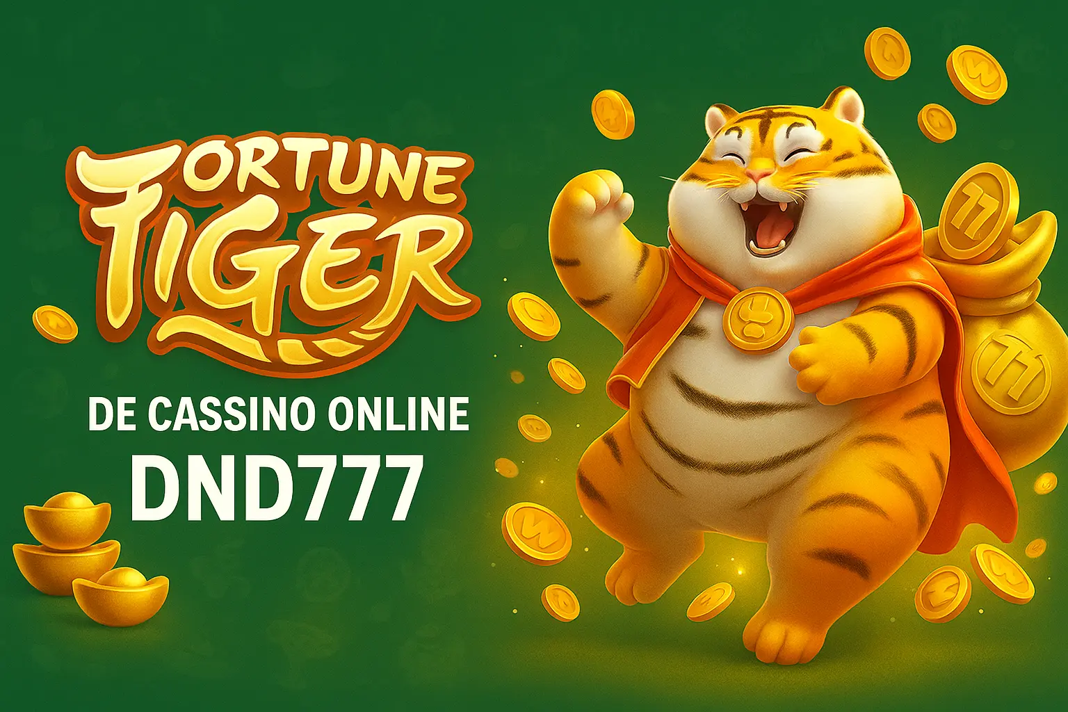 Fortune Tiger é um jogo imperdível no DND777 Casino