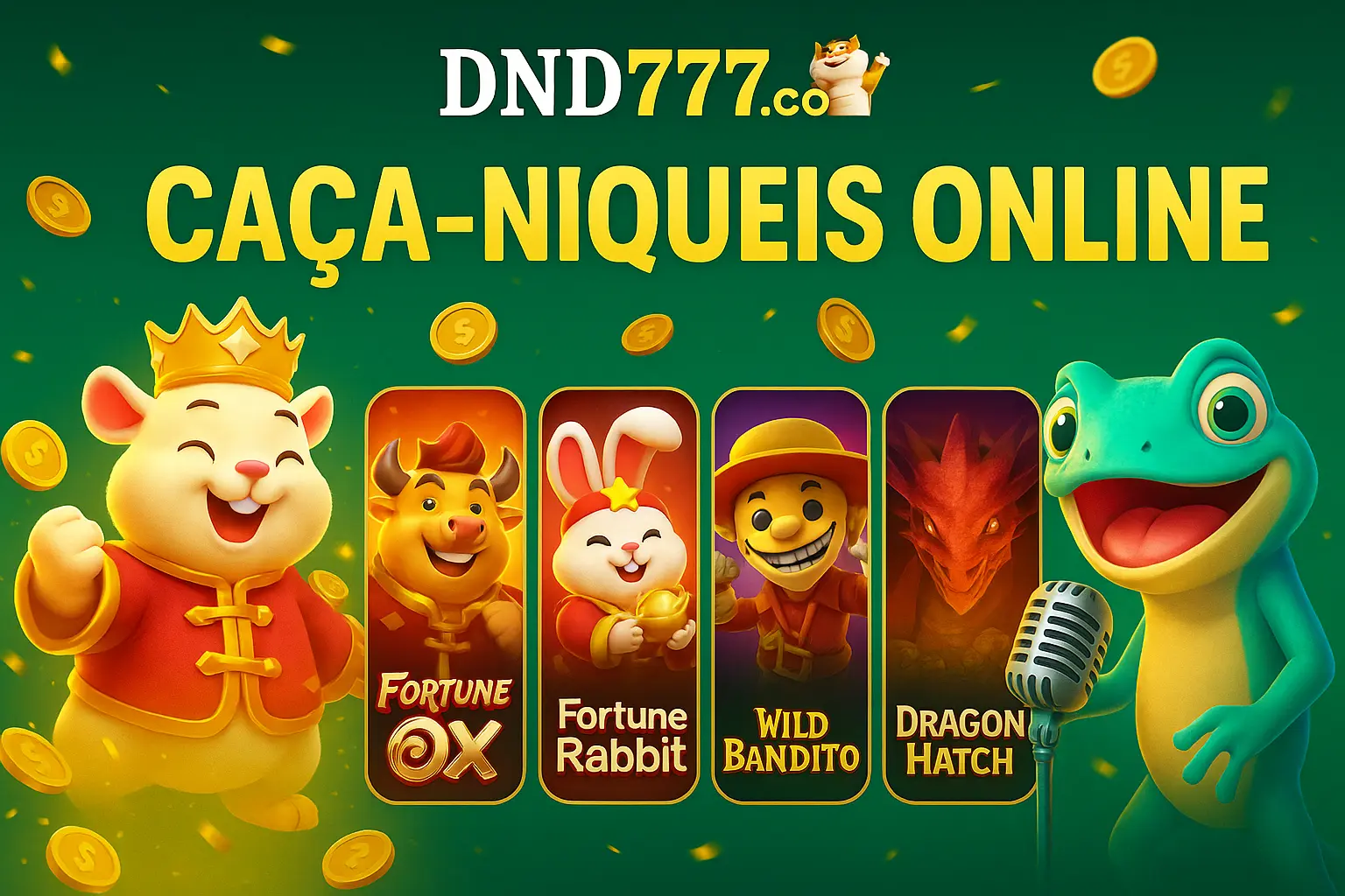 Jogos de Slot no Casino Online DND777