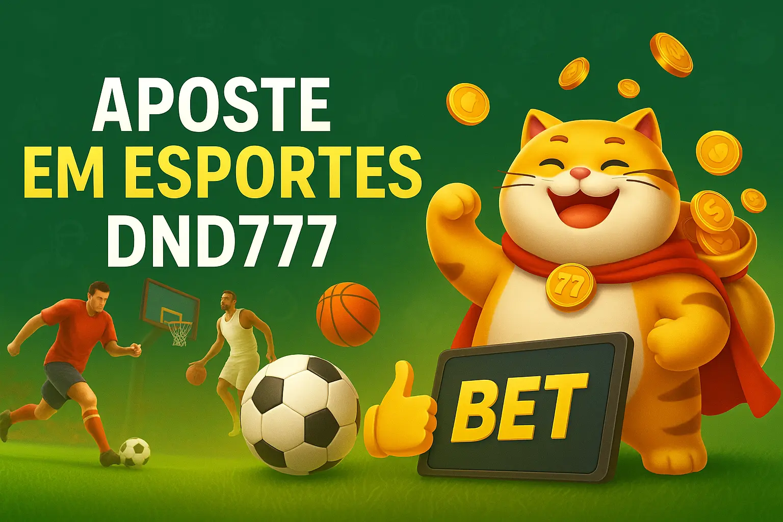 Apostas esportivas no cassino online DND777