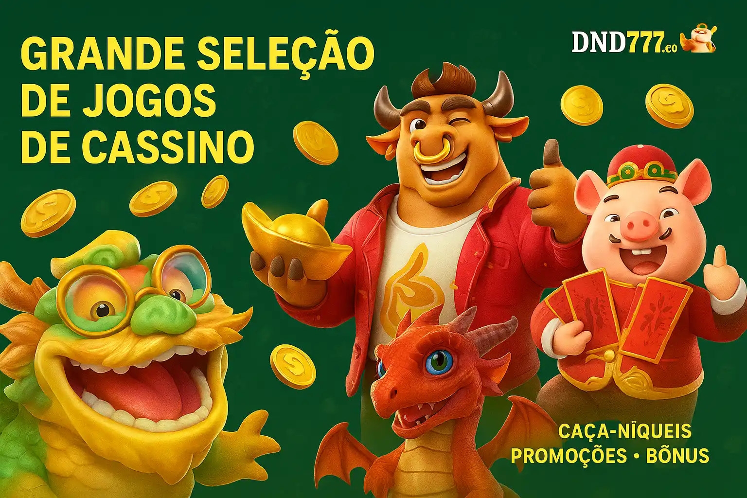 Jogos de cassino online inovadores e emocionantes na DND777